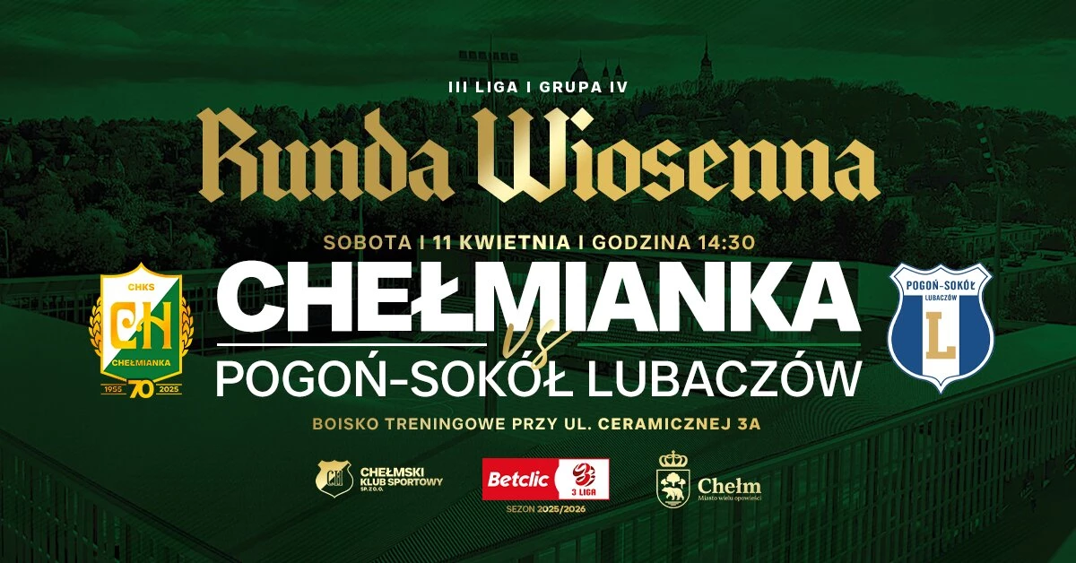 ChKS Chełmianka Chełm vs Pogoń Sokół Lubaczów